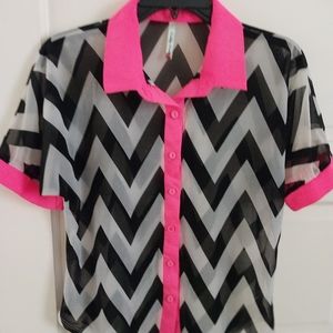 Short sleeve blouse